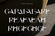 Afire - New Modern Simple Serif, a Serif Font by Muflieart (Thumbnail 9 of 10)