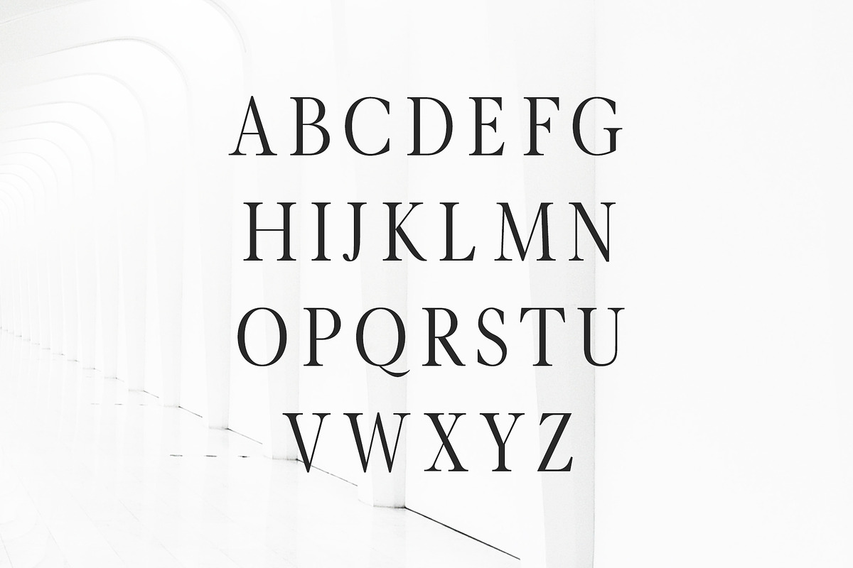 Glamour Luxury Serif Font Family preview 2