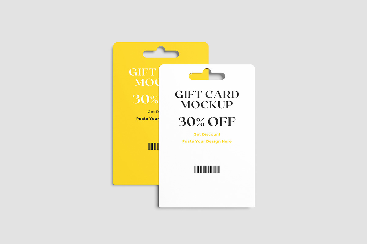 Gift Card Mockup, a Product Mockup by AnasStudio (Photo 2 of 5)