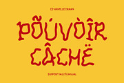 CS Wavelle Drawn, a Handwritten Font by Craft Supply Co. (Thumbnail 7 of 8)