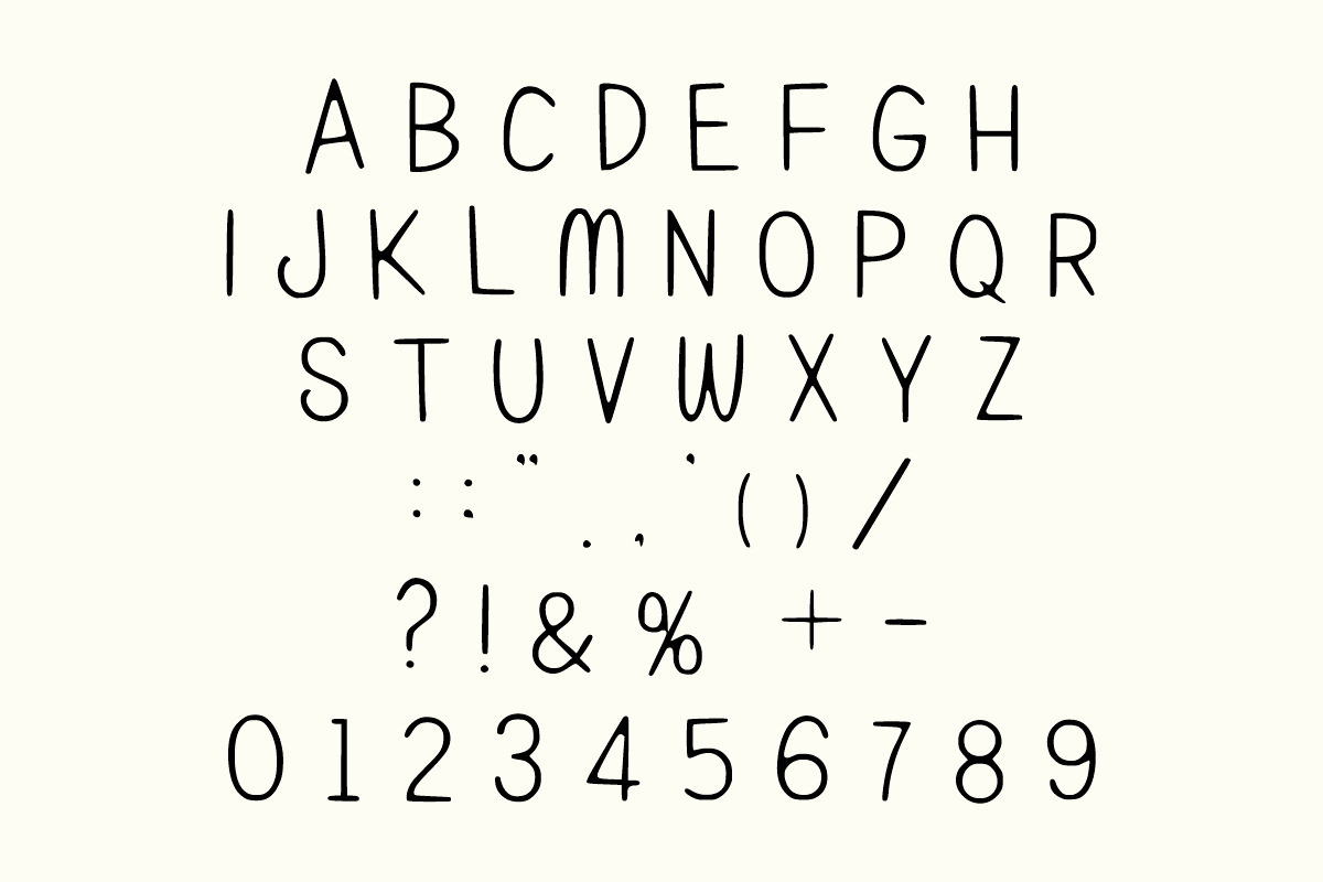 Gallery Wedding Handrawn font, a Handwritten Font by Fourteen Letter (Photo 2 of 5)