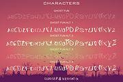 Ghost Fun Font Collection, a Script Font by Design Dukkan (Thumbnail 8 of 9)