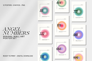 Angel Number Posters