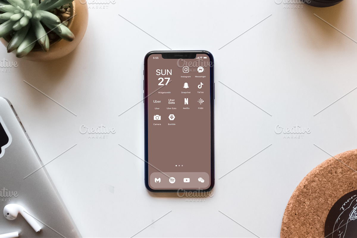iOS 14 Luxury iPhone App Icons • III, an Icon by Homescreen Pro (Photo 4 of 6)