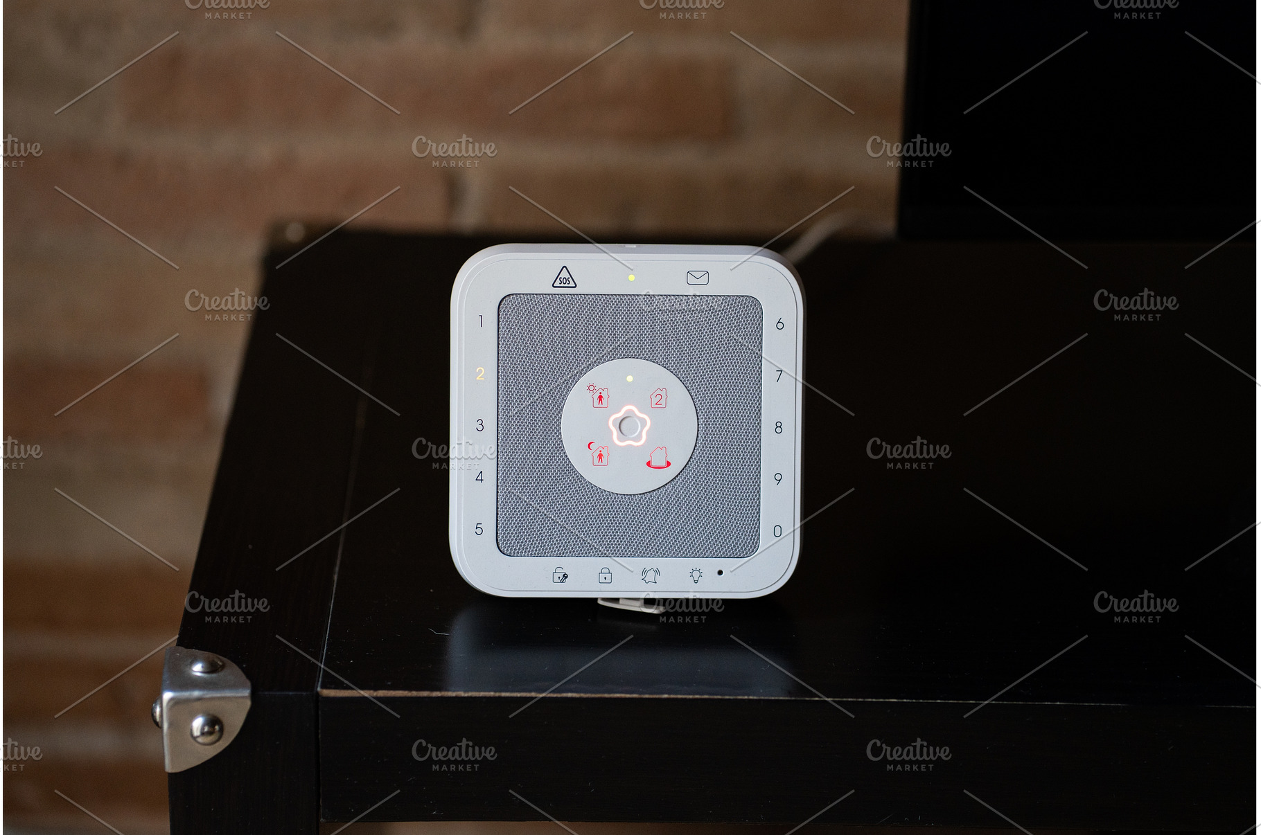 Modern home security control panel, a Technology Photo by volodymyrshtun13795