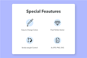 Investment and Finance Icon Set, a Graphic by Okodesign Market (Thumbnail 3 of 3)
