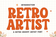 Retro Artist, a Script Font by FreshTypeINK (Thumbnail 1 of 8)