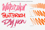 Lettering Brush Set for Procreate, a Brush Add-On by ZenLettering (Thumbnail 4 of 12)