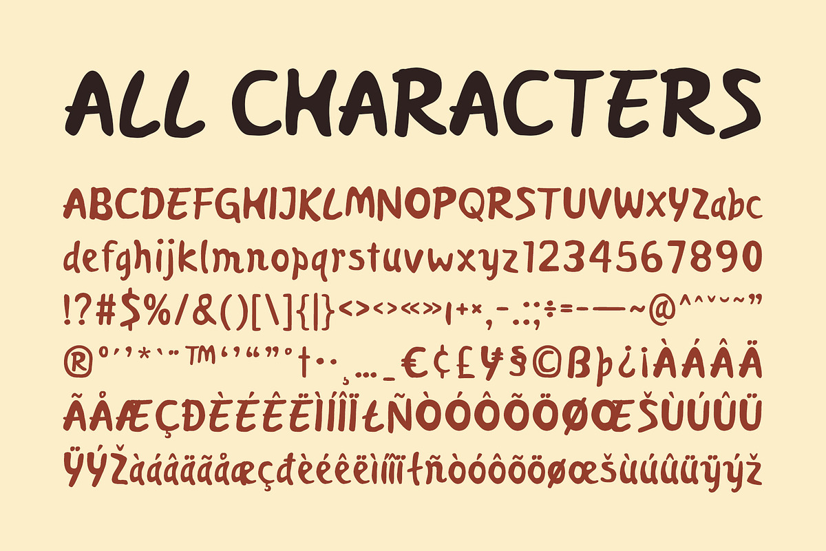 CS Bodega – Playful Font, a Sans Serif Font by Craft Supply Co. (Photo 8 of 8)