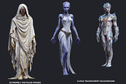 Galactic Vanguard Character Cliparts, a Person Illustration by ThatsDesignArt (Thumbnail 3 of 15)