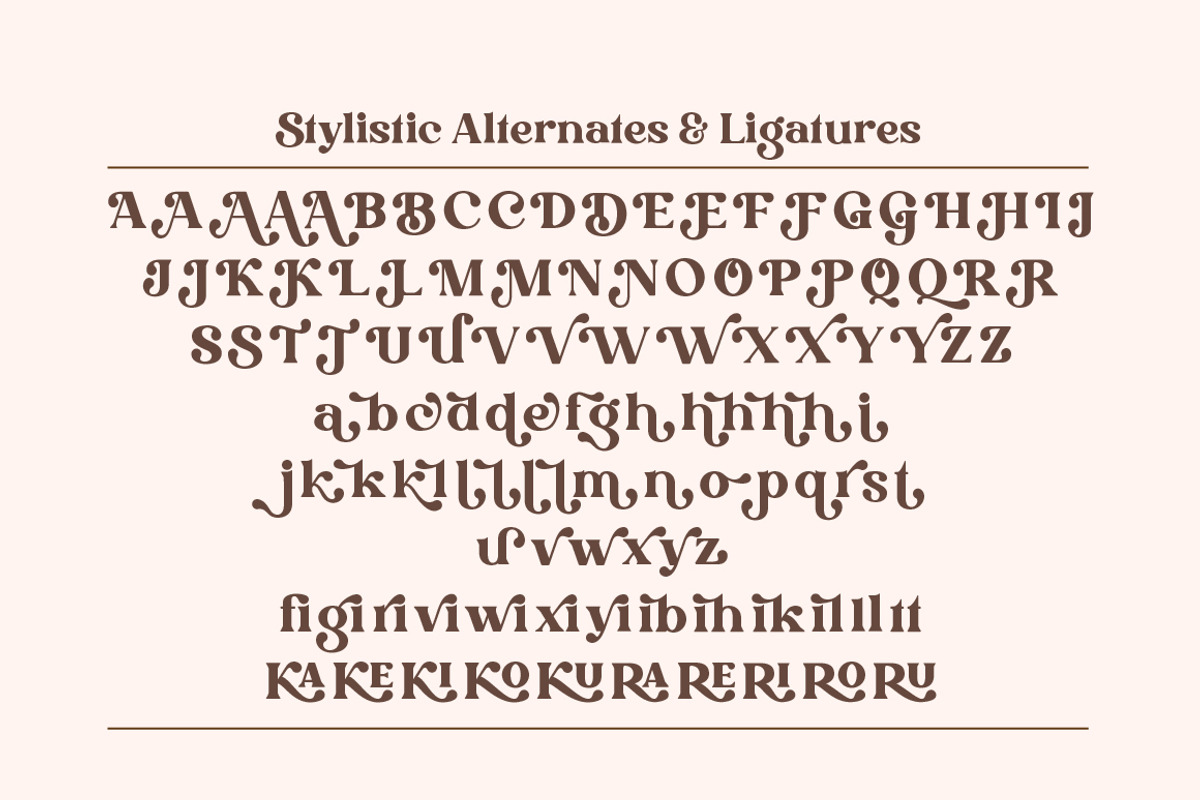 Drigha - Stylish Serif Font, a Serif Font by Typebae (Photo 8 of 11)