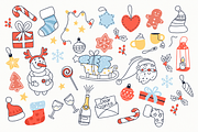 Whimsical Xmas Illustrations, a Seasonal Illustration by Anna Studio (Thumbnail 12 of 12)