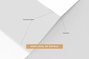 3-Fold (Tri-Fold) Brochure Mockups, a Print Template by pmvch (Thumbnail 10 of 11)