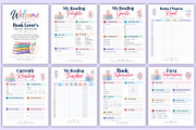 Book Lover’s Review Workbook | Read, a Stationery Template by Mustafiz (Thumbnail 2 of 4)