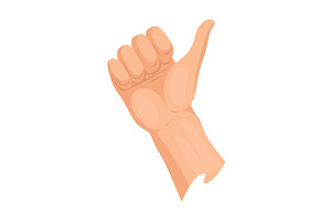 Hands injured skin and, an Object Illustration by Things for designers