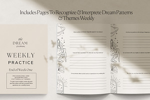 Dream Journal Canva Template