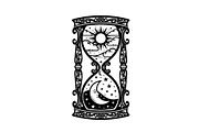 Celestial Sun Moon Hourglass Bundle, an Illustration by Gaye Art (Thumbnail 4 of 31)