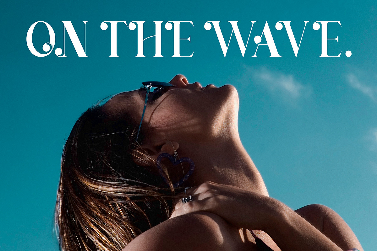 Dinah Glamour / Regular Font, a Serif Font by Anastasia Cuza (Photo 8 of 15)