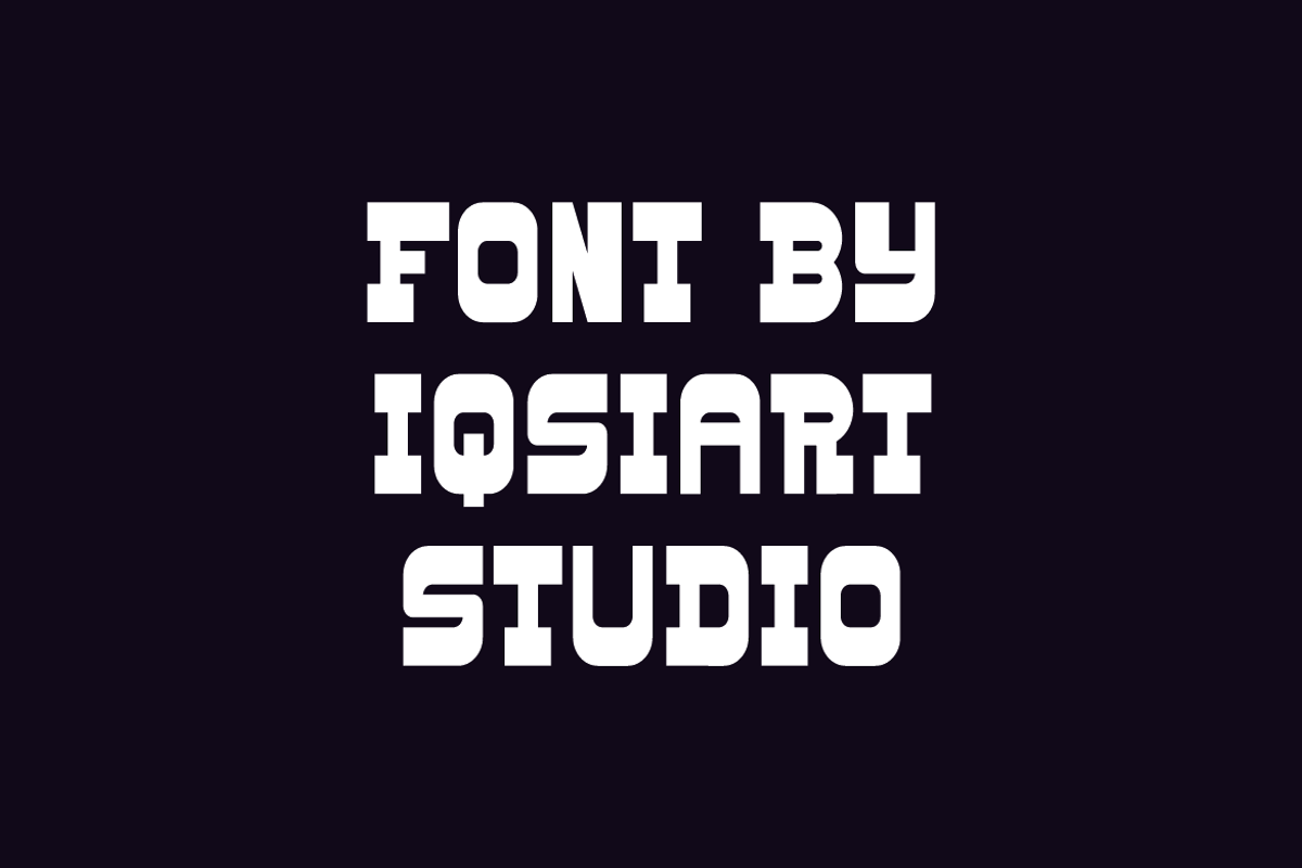 Espoty - Sports Slab Serif Font, a Slab Serif Font by Iqsiart Studio (Photo 5 of 8)