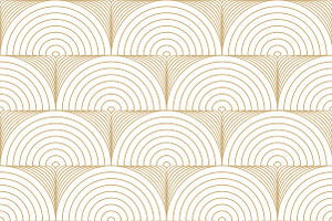 Set Of Art Deco Seamless Patterns