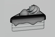 Birthday Cake, an Object 3D Model by fahad121 (Thumbnail 7 of 7)