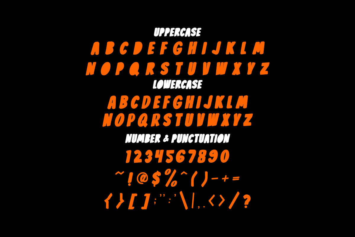 Happy Comby Duo Font, a Font by PutraCetol Studio (Photo 6 of 6)