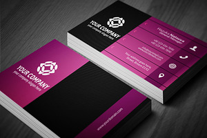 Modern Corporate Business Card V. 11
