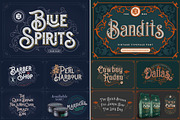 Amazed Vintage Font Bundle - SALE!, a Serif Font by HansCo Studio (Thumbnail 7 of 13)