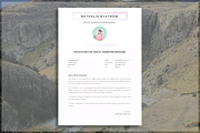 CV Template, a Resume Template by introDuice - CV / Resumes (Thumbnail 3 of 6)