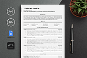 ATS Resume Template Google Docs, a Resume Template by bonadigitals (Thumbnail 1 of 5)