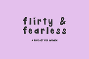 Weird Girls Club Sans, a Handwritten Font by Beck McCormick (Thumbnail 4 of 10)