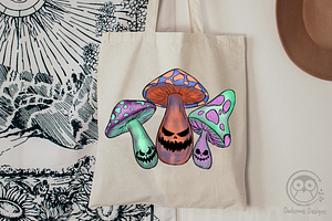 Mushroom Halloween Sublimation