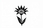 Modern Black Flower Design, an Illustration by jahid234 (Thumbnail 18 of 21)
