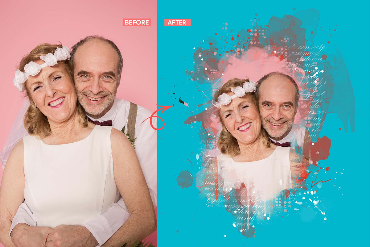 Aura Bloom Portraits PS Script, an Action Add-On by MRI STUDIO (Photo 8 of 24)