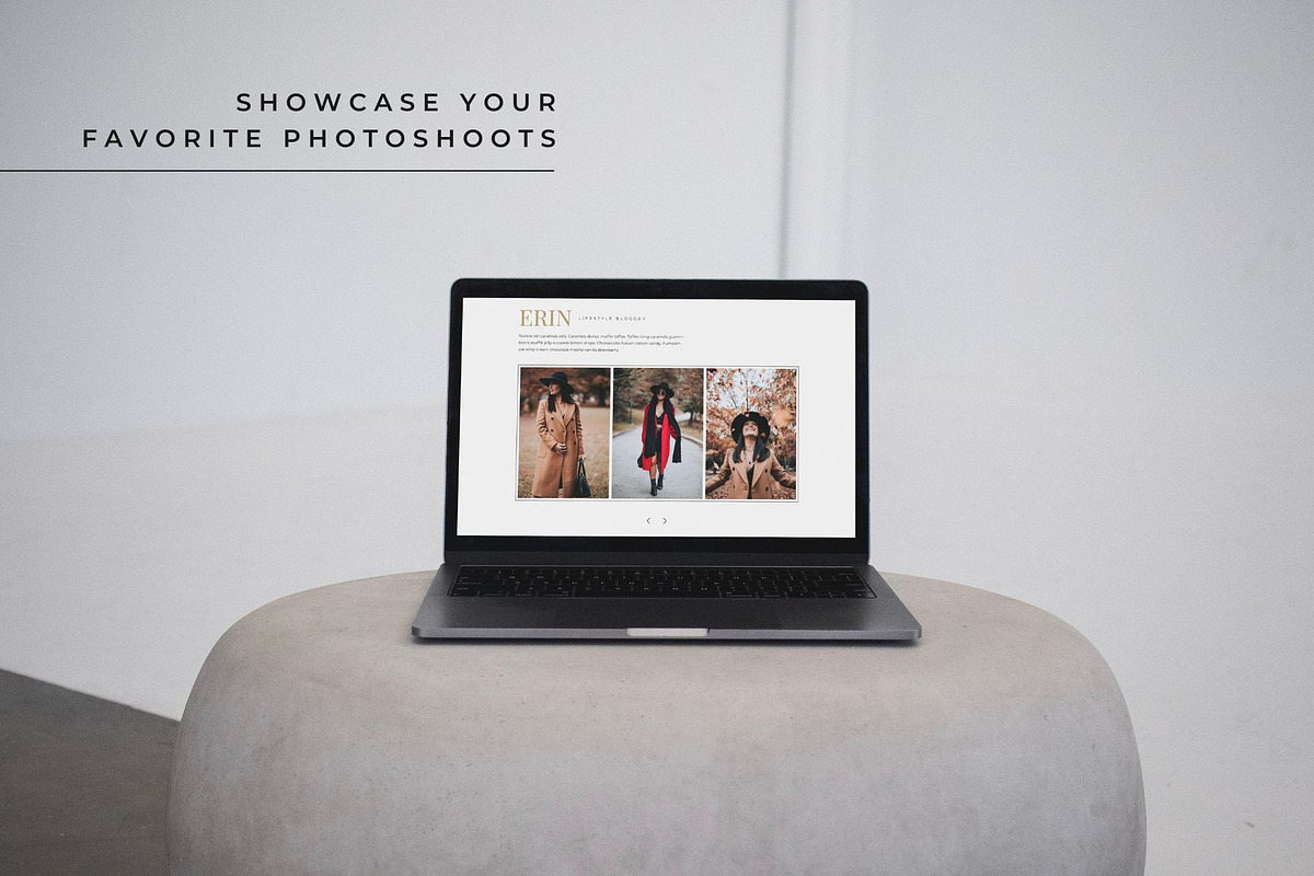 Gallery Showit Website Template, a Landing Page Template by Blush Created (Photo 4 of 10)