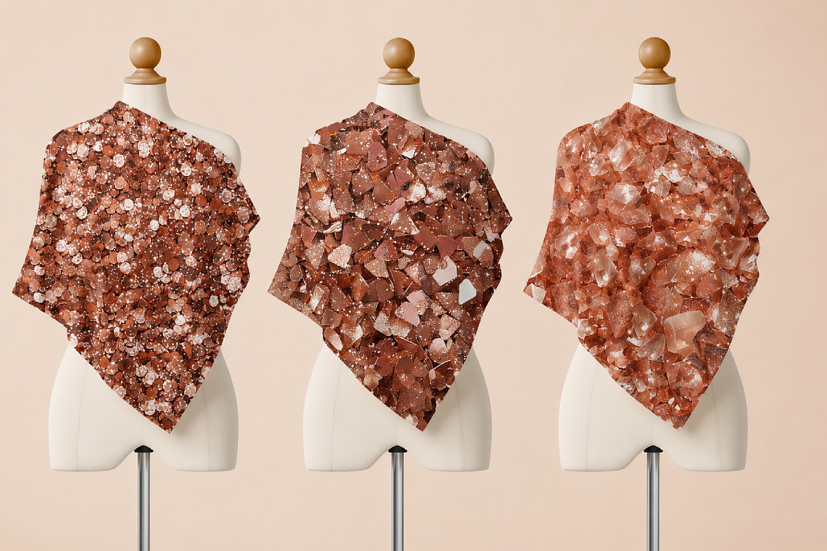 Rose Gold Glitter and Metallic, a Pattern Graphic by Canvas Craft (Photo 6 of 9)