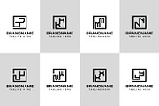 Letters JJ KK MM NN UU WW XX YY Logo, a Branding & Logo Template by Pray Art Design Studio (Thumbnail 1 of 2)