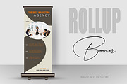 Roll Up Banner Vector Template Set, a Poster Template by hkmonir (Thumbnail 1 of 3)