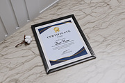 Certificate Mockup, an Advertising Mockup by xavier_studio (Thumbnail 5 of 5)