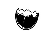 50 Cracked Egg Shell Silhouette, an Illustration by musafir_fashion (Thumbnail 13 of 55)