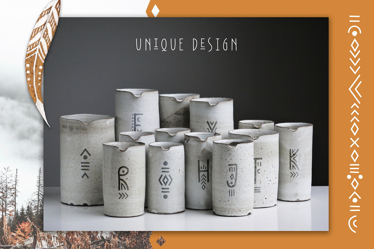 Solaris - Tribal Font Family preview 5