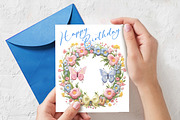 Embroidery Spring Flower Wreath PNG, an Object Graphic by V Design Creator (Thumbnail 7 of 7)