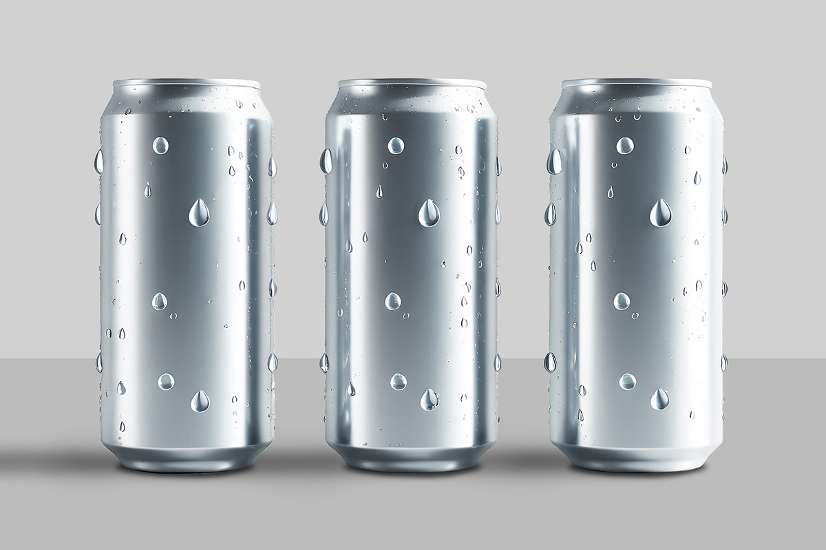 Aluminum Thin Can Mockups, an Advertising Mockup by CreativeShaper (Photo 2 of 2)