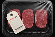 Beef Meat Mockups Collection, a Packaging Mockup by Luuqas Design (Thumbnail 5 of 5)