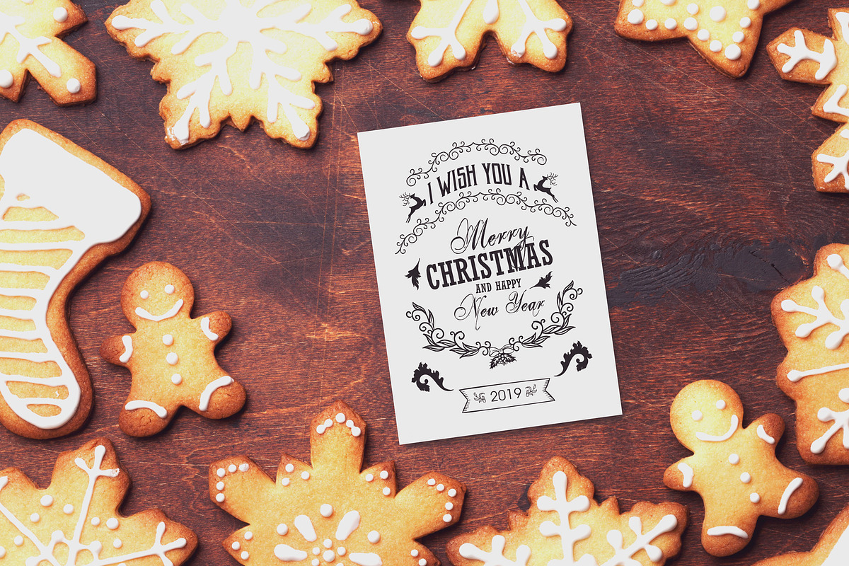 48 Christmas Mockup, a Print Template by Walentin (Photo 37 of 49)