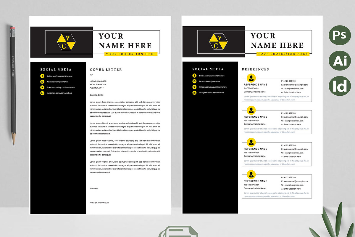 Attractive CV Design | New CV, a Resume Template by Attractive Resume (Photo 3 of 3)