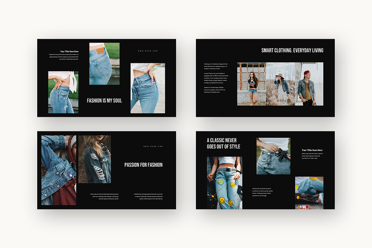 Hxan : Casual Wear Powerpoint, a Presentation Template by Punkl Camp (Photo 12 of 16)