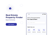 Real Estate Property Finder App, an App Template by Creative Perspective (Thumbnail 1 of 8)