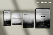 Smoke Ombre + Gold Paint Backgrounds, a Texture Graphic by Spinsugar Graphics (Thumbnail 3 of 13)