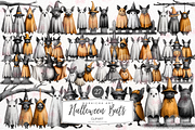 Halloween Bats Clipart, an Illustration by Markicha Art (Thumbnail 1 of 4)
